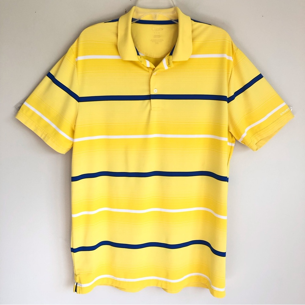 Chaps Golf Mens Polo Striped Shirt